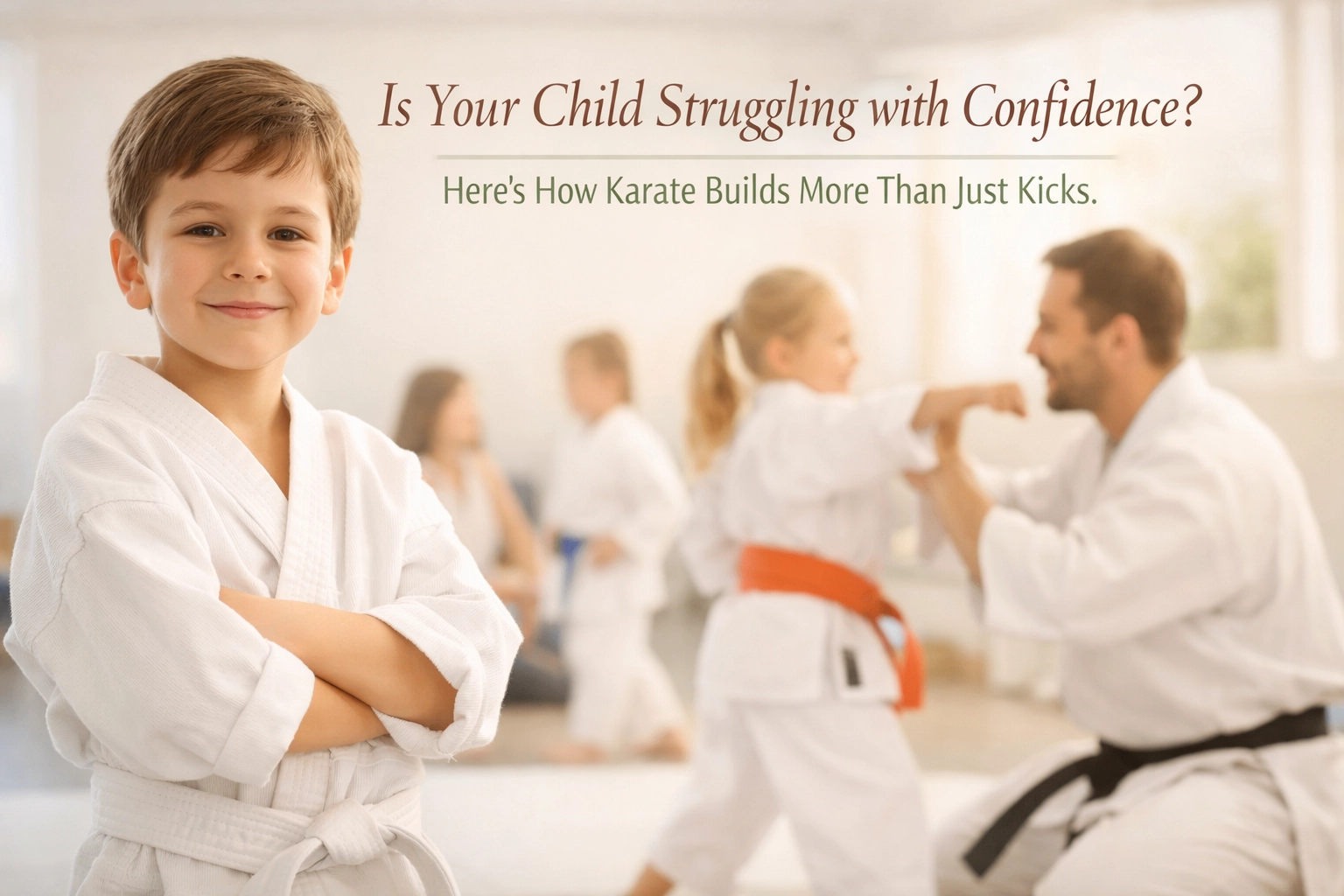 Is Your Child Struggling with Confidence? Here's How Karate Builds More Than Just Kicks